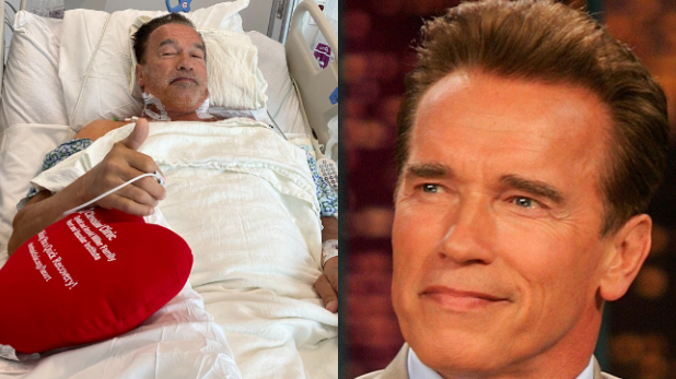 Health Update द सर ह र ट सर जर क ब द स मन आई आरन ल ड स व र जन गर क तस व र फ स न क सल मत क द आ Arnold Schwarzenegger In Fantastic Condition Following Heart