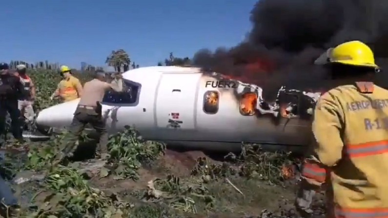 Mexico Plane Crash: 6 military personnel killed in crash in Air Force aircraft in Mexico