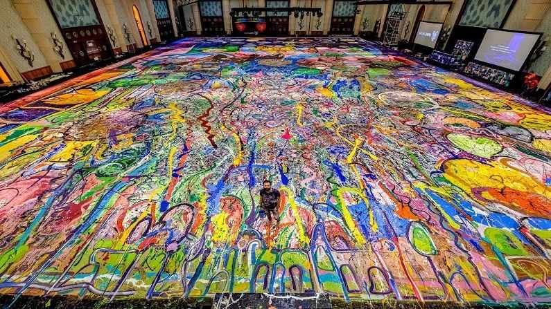 World's Biggest Canvas Painting (2)