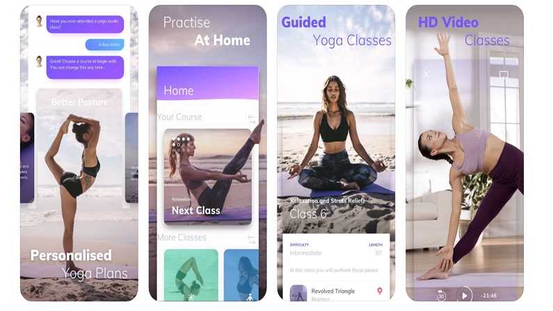 Aura, Yoga App, yoga,workouts,international yoga day,international day,artificial intelligence,apple,APP