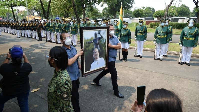 Former Philippines President 'Guardians of Democracy' Benigno Aquino buried, known for showing eyes to China