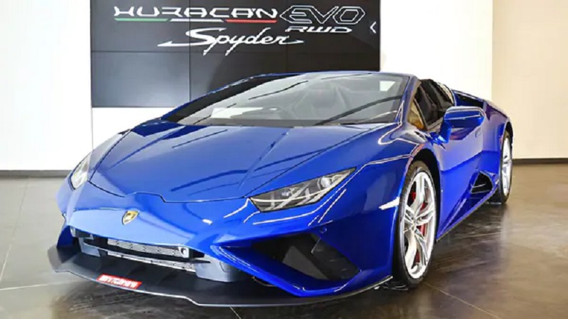 Lamborghini न ल न च क श नद र Huracan Evo Rwd Spyder क र 3 5 स क ड म म ल ग 100kmpl क स प ड Lamborghini Huracan Evo Rwd Spyder Car Launched In India In Price Of Rs 3