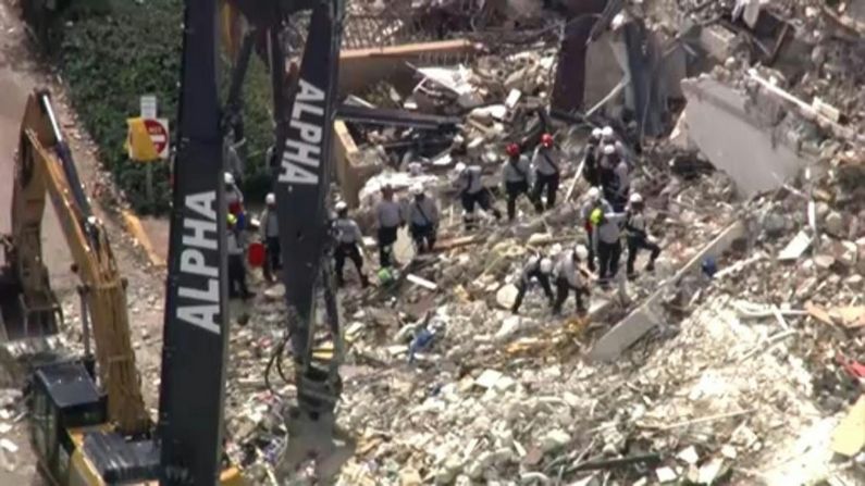 Miami Building Collapse: Dead bodies continue to emerge from under rubble, death toll reaches 16