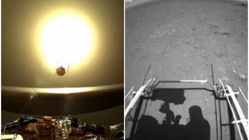 China Mars Mission: China shared a great video of Mars landing, see how Zhurong landed on the Red Planet