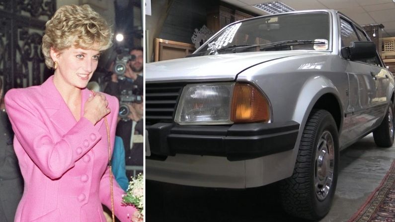 Princess Diana: Princess Diana's car sold for a record 50 thousand pounds, was received as a gift from her husband before marriage