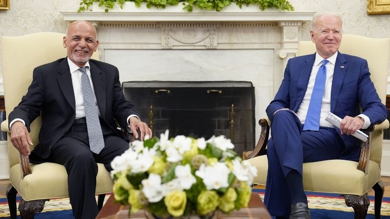 Joe Biden meets Afghanistan President Ashraf Ghani, America will give economic-political help even after the withdrawal of troops