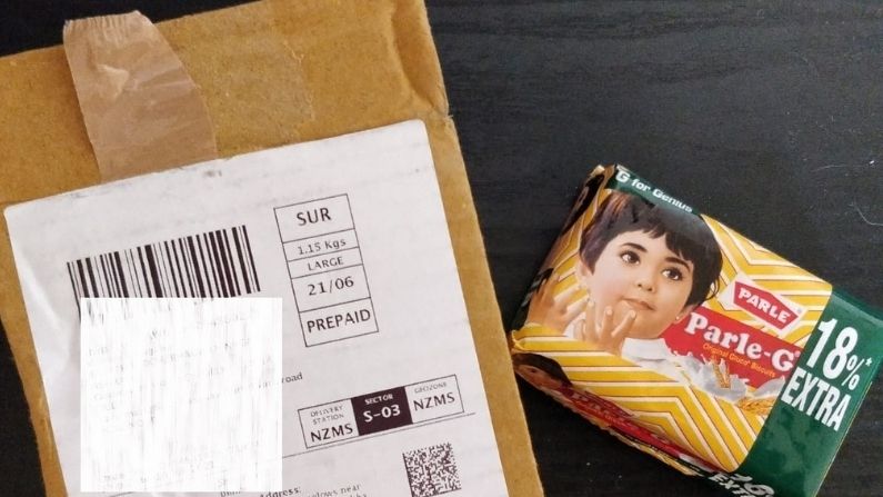 Delhi man ordered this small car from Amazon, when he opened the packet, it turned out to be Parle-G's biscuit