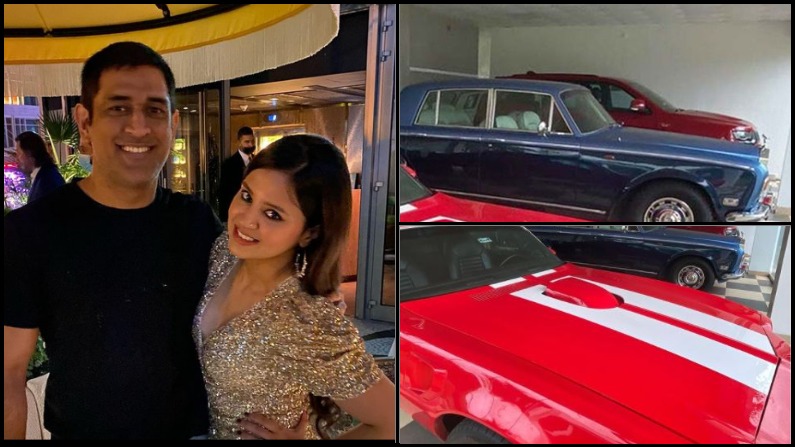 Glimpse of vintage car collection seen in Sakshi's VIDEO, know how many cars MS Dhoni owns