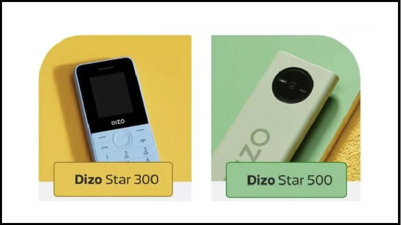 Realme Dizo Star 300 and Star 500 phones listed on Flipkart, priced at Rs 1299 only