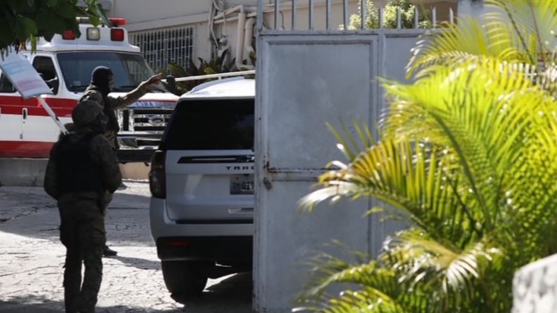 Two US citizens were 'involved' in the assassination of Haiti's President Jovenal Mois!  Both suspects in police custody