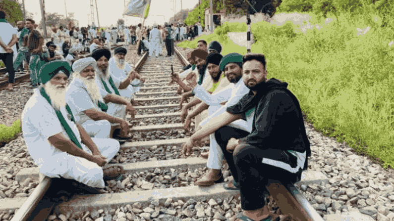पंजाब: गन्ना किसानों ने ब्लॉक किया जालंधर-फगवाड़ा हाईवे और रेलवे ट्रैक, 200 करोड़ का बकाया भुगतान करने की मांग | Punjab Sugarcane farmers block Jalandhar Phagwara ...